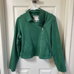 LC Lauren Conrad Emerald Utility Jacket
